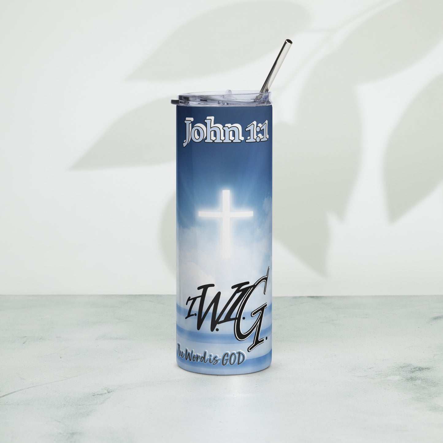T.W.I.G. - John 1:1 (Stainless Steel Tumbler)