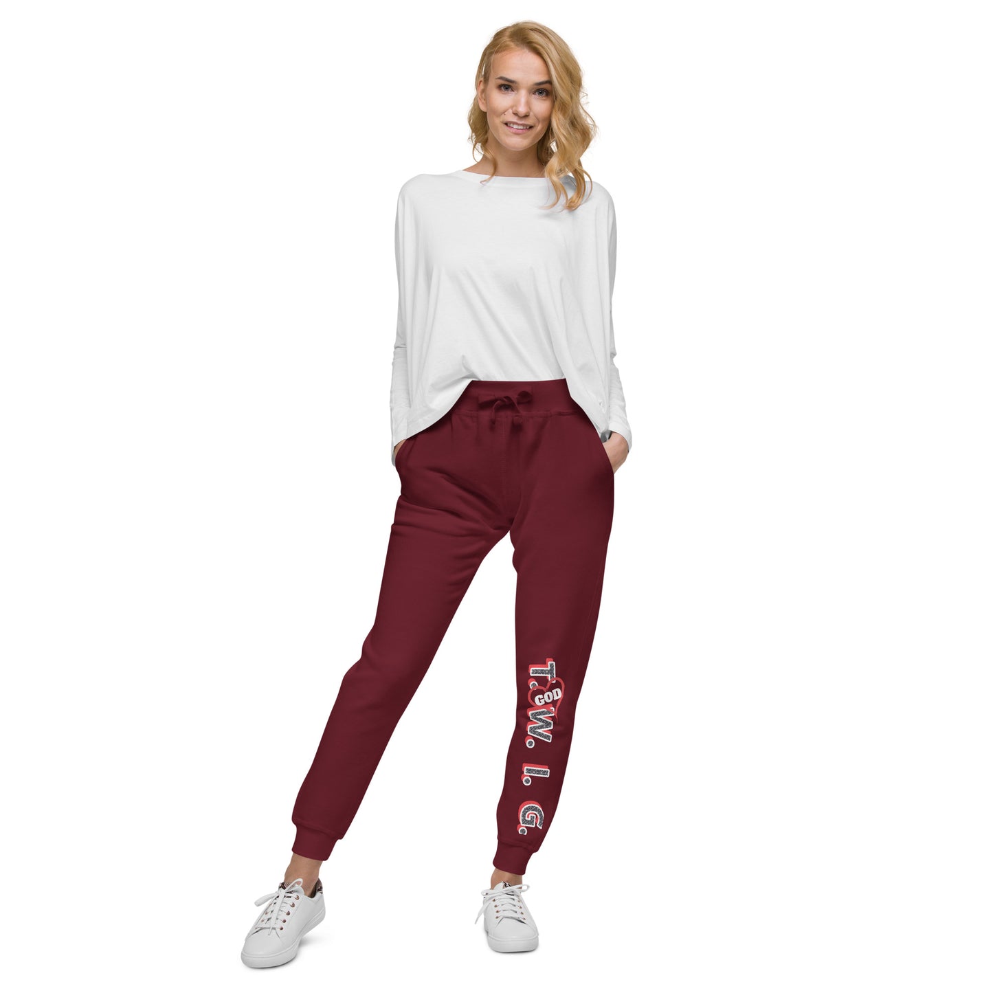 T.W.I.G. - John 1:1 Unisex Sweatpants (Fleece)